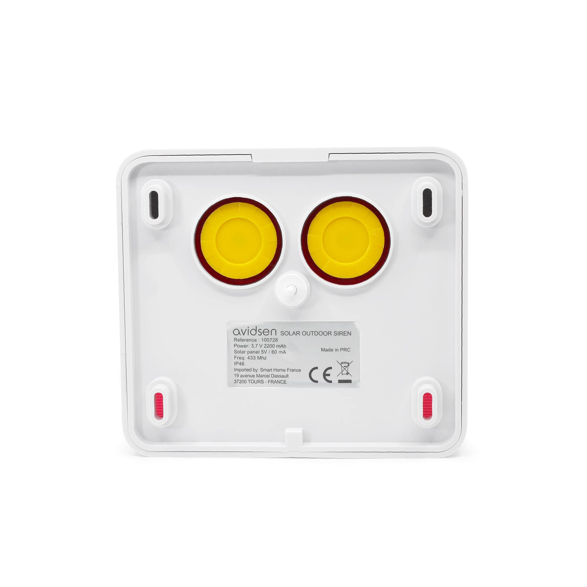 Avidsen – Sirena exterior solar skyda – Avidsen