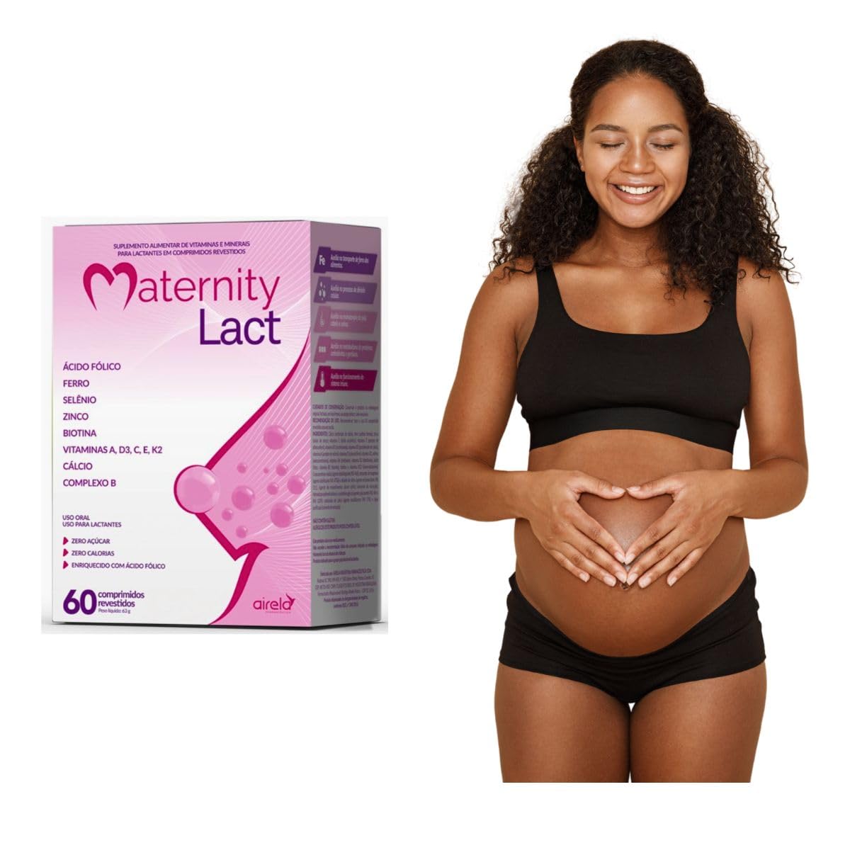 Maternity Lact 60cp Vitamina Gravidas Gestantes Lactantes Completa Kit 2 em promoção! Veja a oferta e mais achadinhos de Vitaminas & Suplementos 7 Hoje é o melhor dia para comprar Maternity Lact 60cp Vitamina Gravidas Gestantes Lactantes Completa Kit 2 com aquele preço maroto! Promoção! Aproveite a oferta! 7