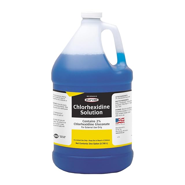 Chlorhexidine 2 for Horses Dogs One Gallon