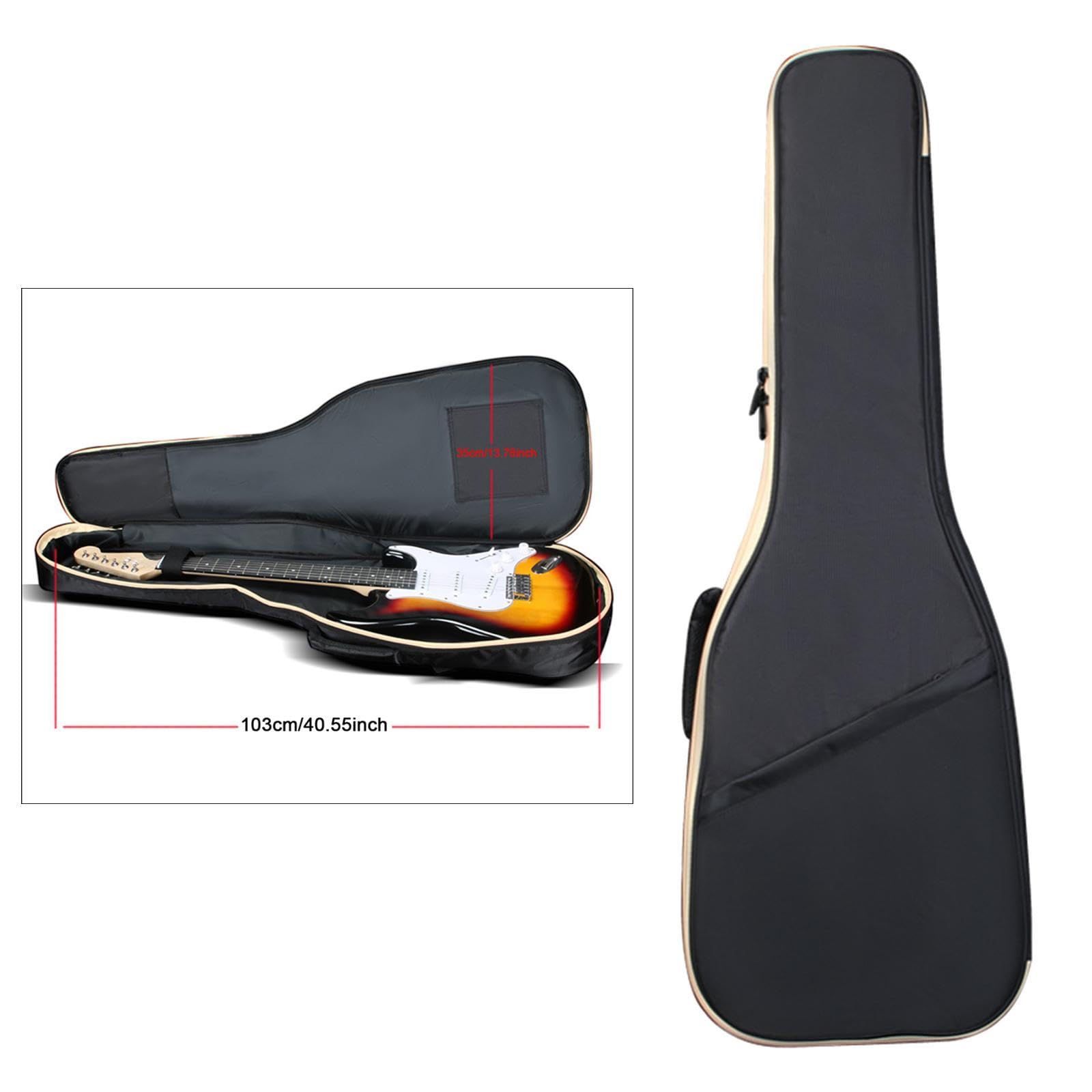 perfeclan Funda para bajo, funda de transporte para bajo, tela Oxford 650D con correa para el hombro, suave, gruesa, acolchada y con asa de transporte.