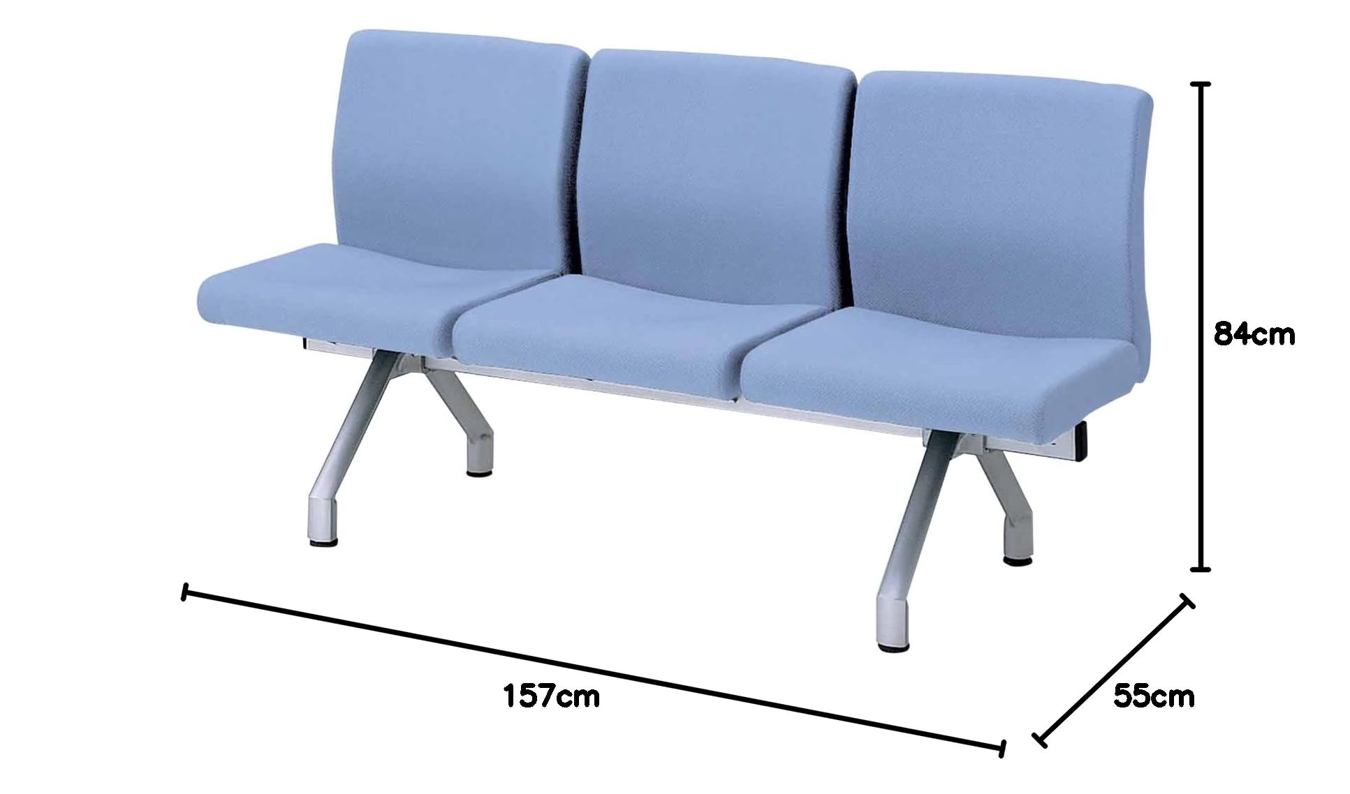 USED/KOKUYO コクヨ ロビーチェア 2人掛け 4700シリーズ モダン