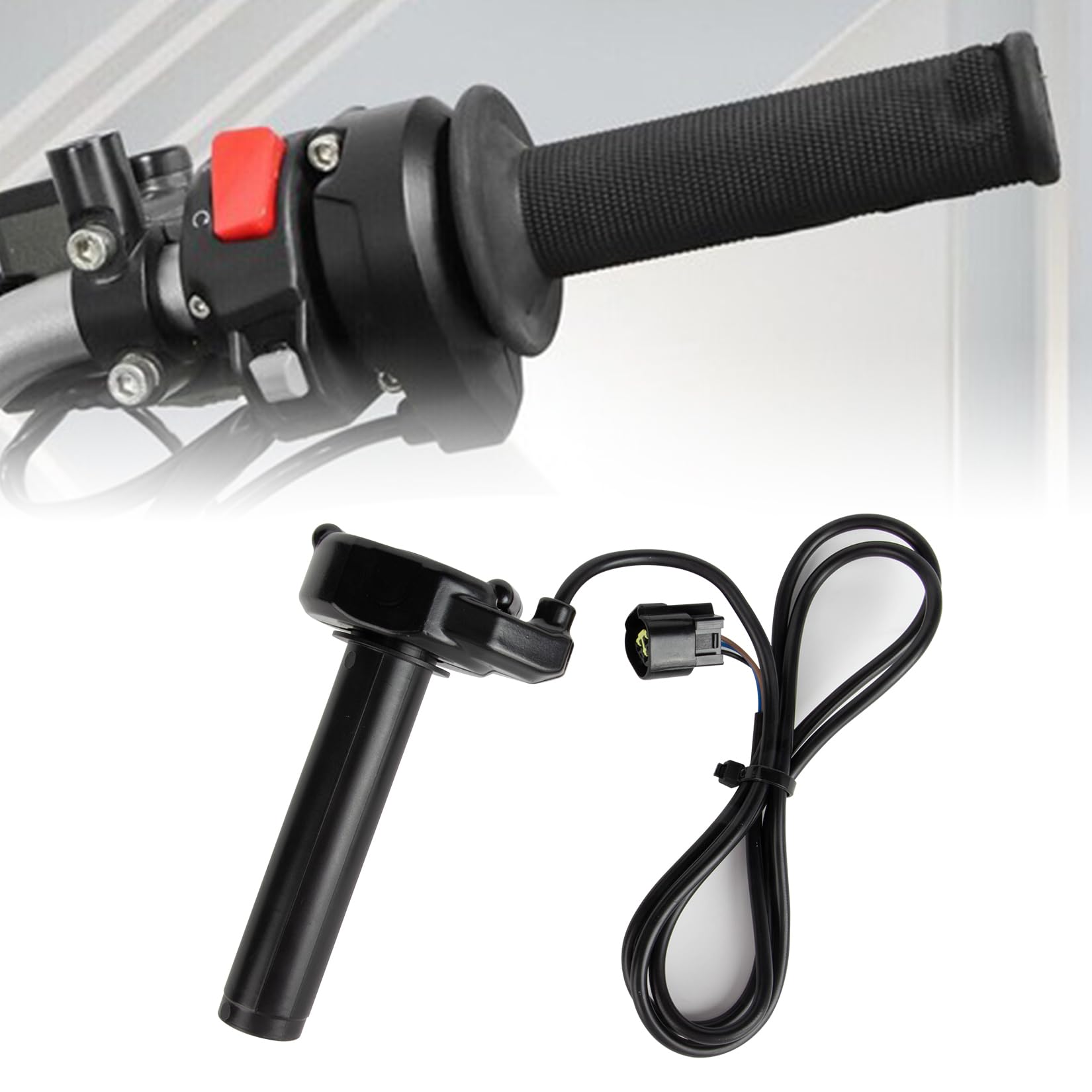 PSLER Poignées d'accélérateur pour vélos électriques sur-Ron Light Bee X/S, Moto Twist pour sur-Ron, accélérateur de vélo électrique pour Segway X160 X260