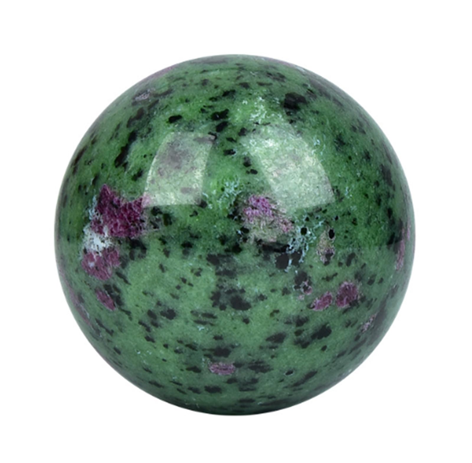 Unikalna Rubinowa Zoisite Naturalna Kryształowa Kula Ręcznie polerowana Kryształowa Kula do Dekoracyjnych Kulek Jogi do Dekoracji Stołu lub Kuchni, 0,70~80mm