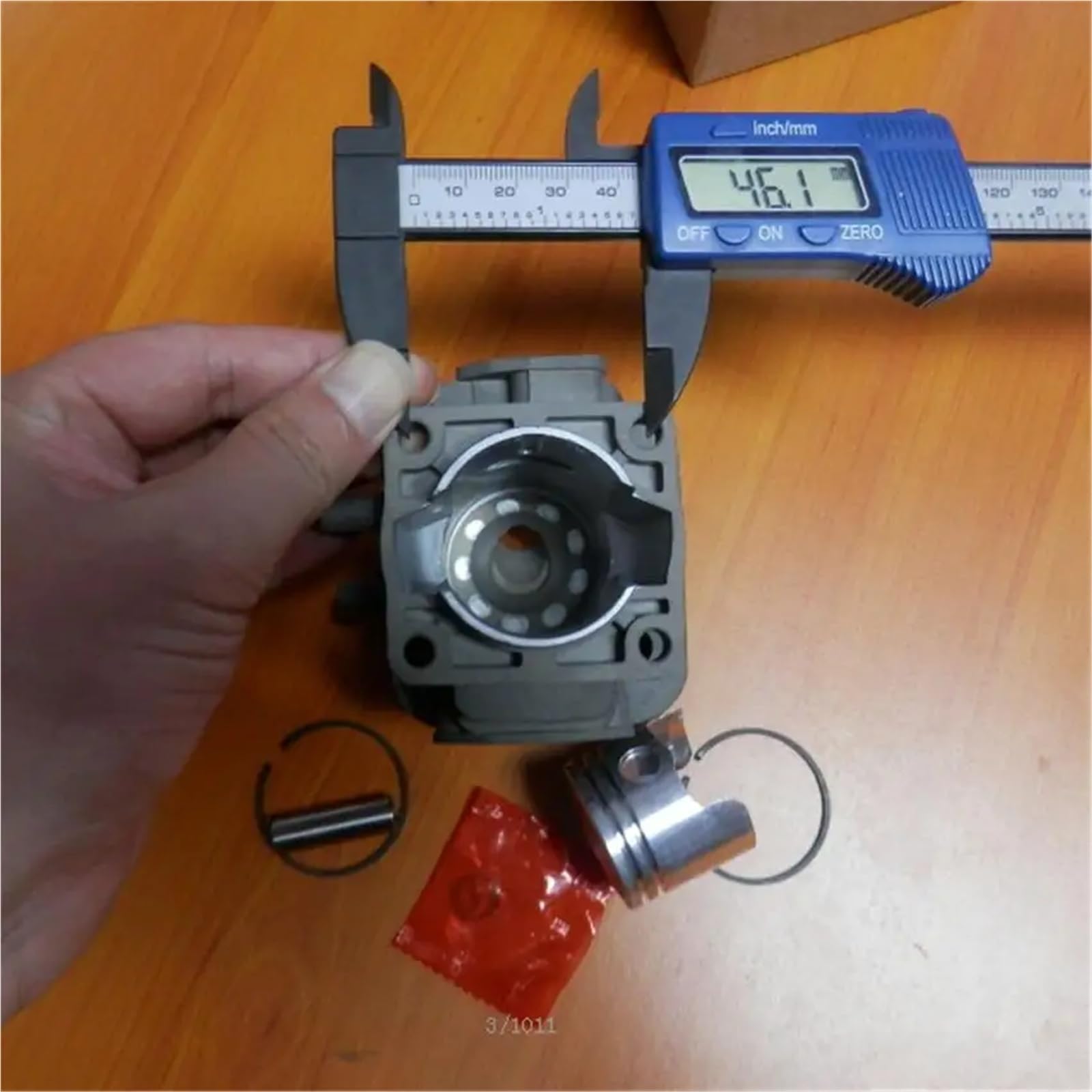 TH34 ZESTAW CYLINDRA 37 MM DO TH34D 2 34CC TRYMER KOSIARKA ZYLINDER ZESTAW PIERŚCIENIE TŁOKOWE ZACISKI PIN ZESPÓŁ(Cylinder Assy)