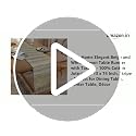 Image of Luxe Home Elegant Beige and White Woven Table Runner with Tassels - Mix Cotton Jute 13 x 72 Inch, Stripe - Perfect for Dining Table, Center Table, Decor