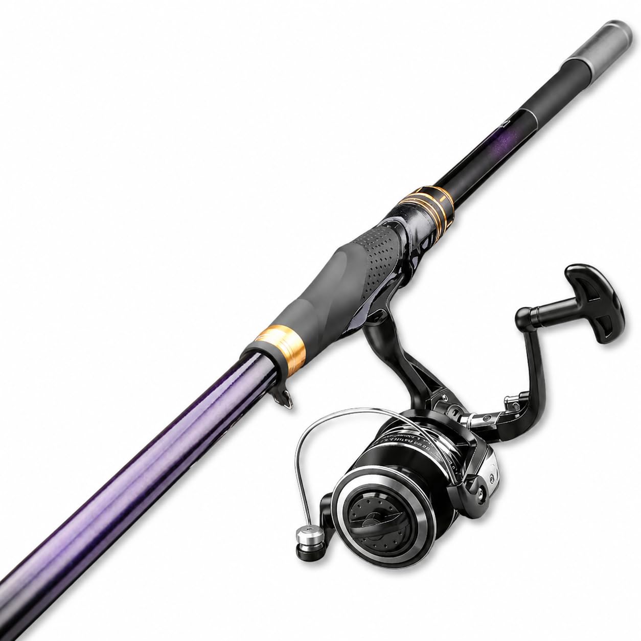 Canna da Pesca Telescopica da | Fibra di carbonio, plastica, gomma, punta luminosa, azione super rigida, metallo, per pescatori, per lago