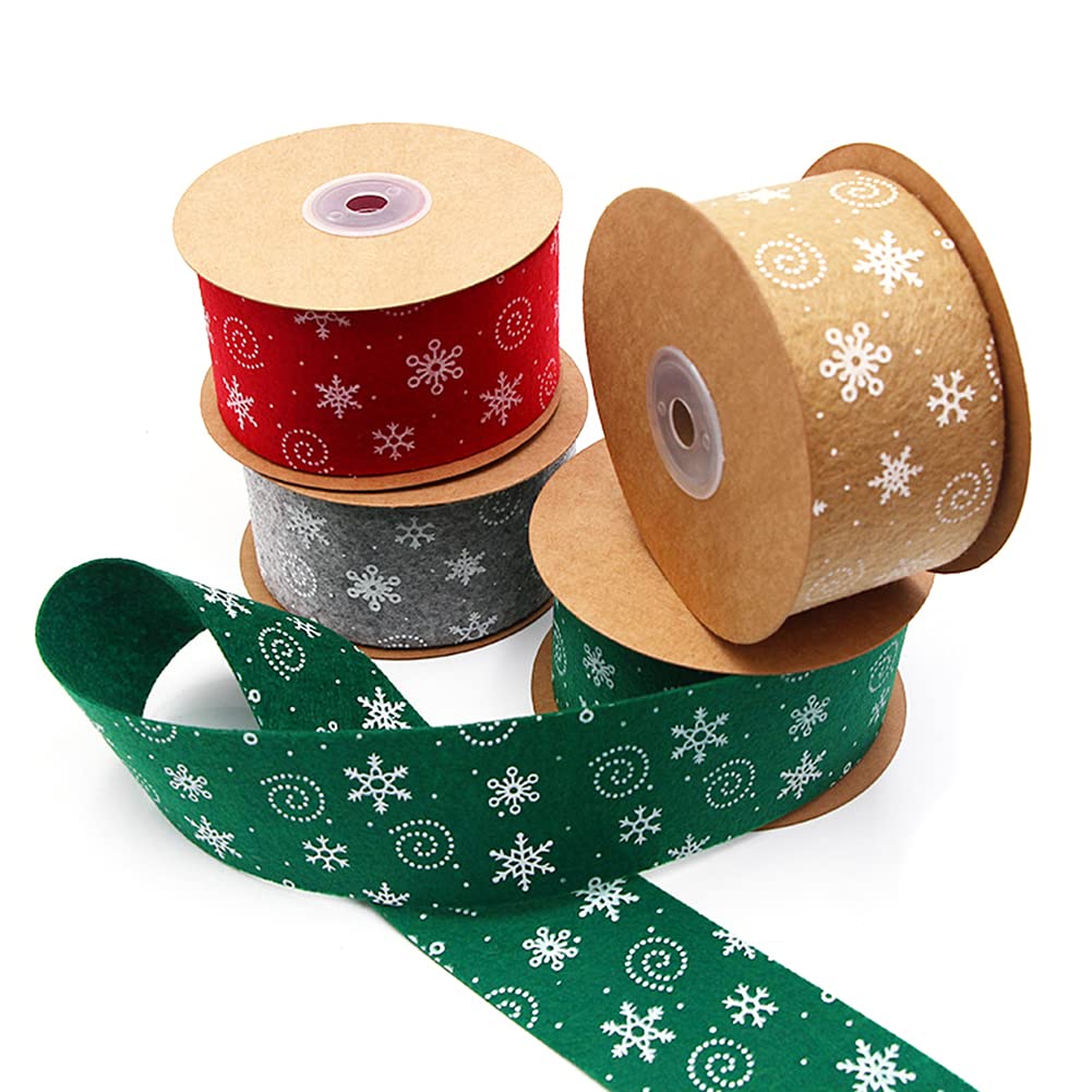 Pmnzdy Weihnachtsdeko Band 5 Meter Mit Holz-Anhängern - Schneeflocken, Weihnachtsmänner & Engel