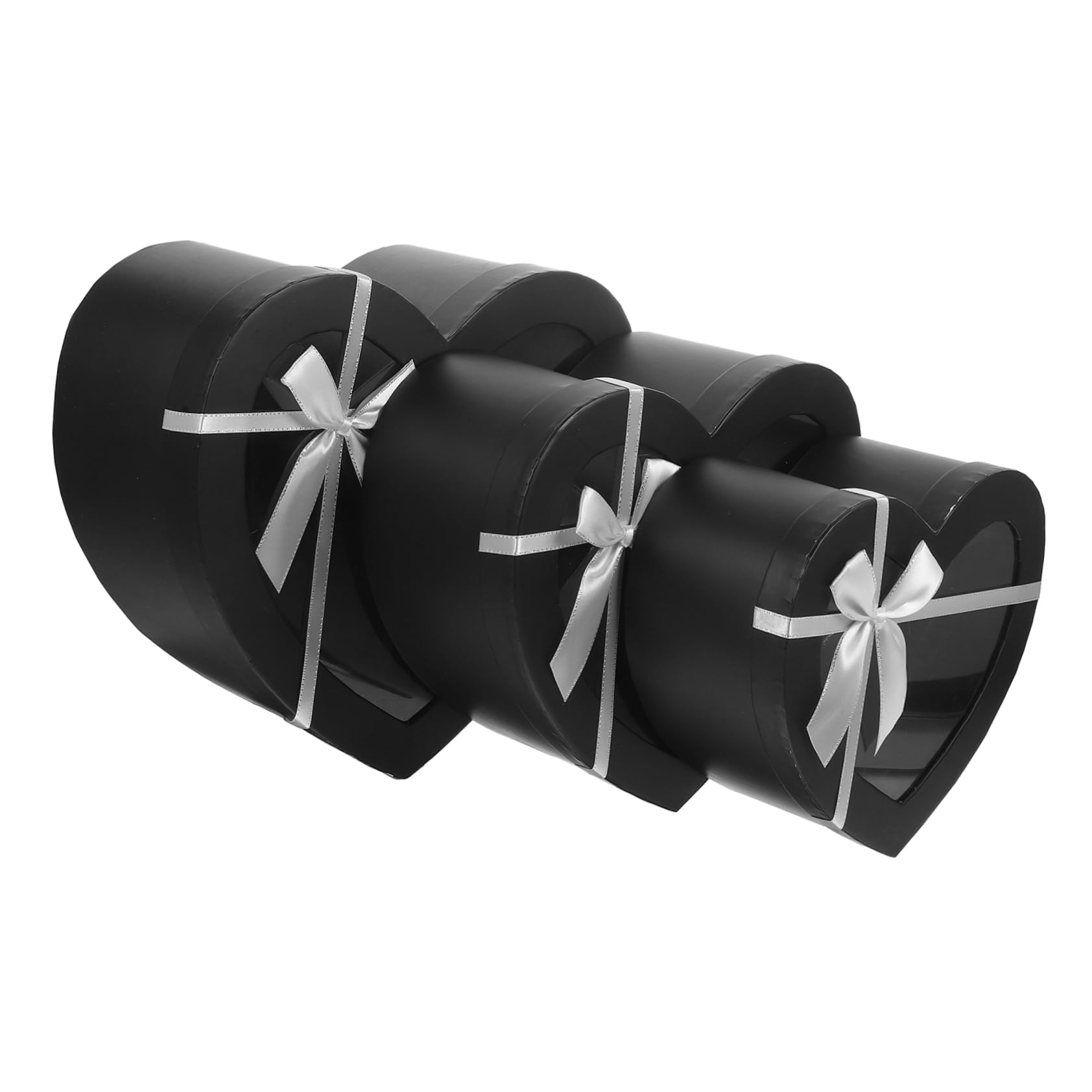 MAGICLULU Herzförmige Geschenkbox Für Valentinstag Robuste Papierverpackung Für Blumen Und Parfum Geschenkverpackung Für Besondere Anlässe Farbe Zufällig