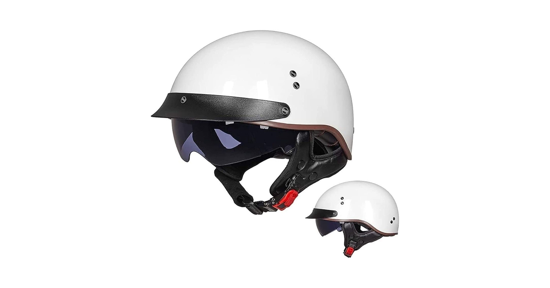 ビンテージ　ハーフヘルメット Harley Davidson - HarleyDavidson MODEL C ビンテージハーフ