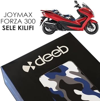 deeb Joymax Forza 300 Sele Kılıfı (Lacivert Beyaz)