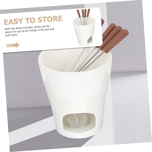 Miniatura 7 de 1 Unidades de Chocolate Maker Fondue de Mariscos Calentador de Chocolate Fundidor de Chocolate Calentador de Chocolate Olla Mantequilla Fondue Olla