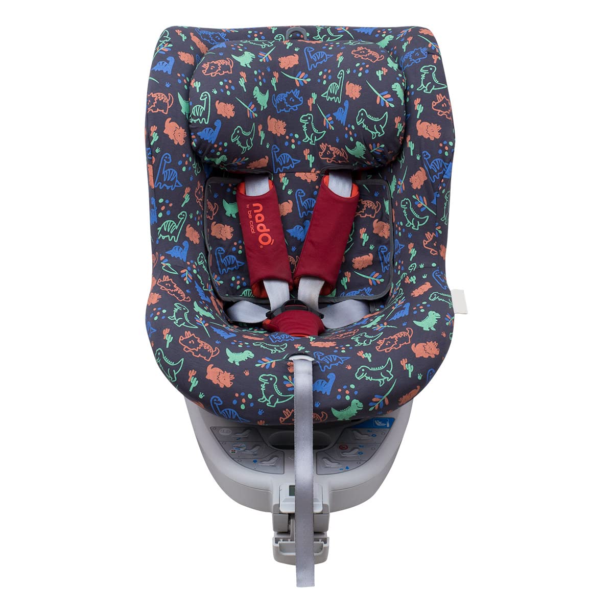 JYOKO KIDS Funda Para Silla De Coche Compatible Con Avionaut Sky Y Be Cool Nado O3 | Algodón Orgánico Transpirable | Confort Suave Para Viajar (White Star) — view 11
