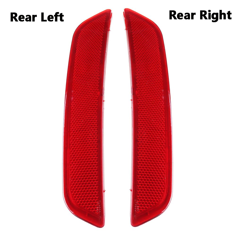 MASO 1 reflector de parachoques trasero, número de pieza 7S71-515C0-AC, 14919151458882, 1088348, compatible con F0RD M-ondeo MK4 2007-2010, trasero izquierdo