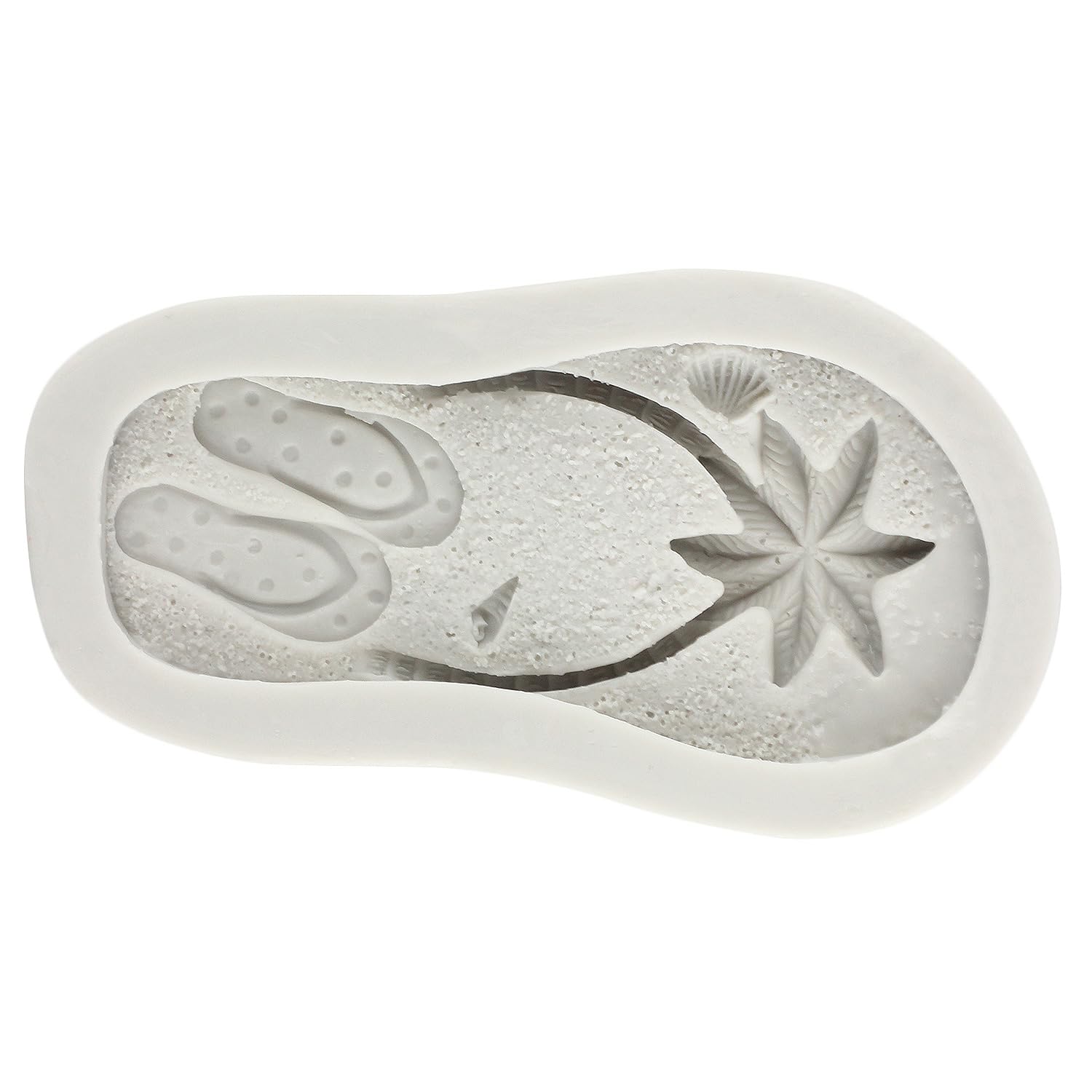 MINFEIDMS Moules En Silicone En Forme D'étoile De Mer Pour Décoration De Gâteaux, Pâte à Sucre, Pâte Polymère