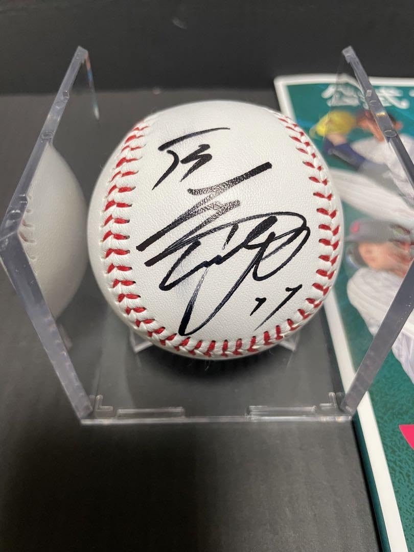 Amazon.co.jp: 大谷翔平 直筆サインボール＋2023WBCパンフレット