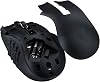 Razer Naga V2 HyperSpeed - Ergonomic Wireless MMO Gaming Mouse (19 Programmable Buttons, HyperSpeed Wireless (2.4 GHz), Bluetooth, Up to 250 Hours, Focus Pro 30K Optical Sensor) Black