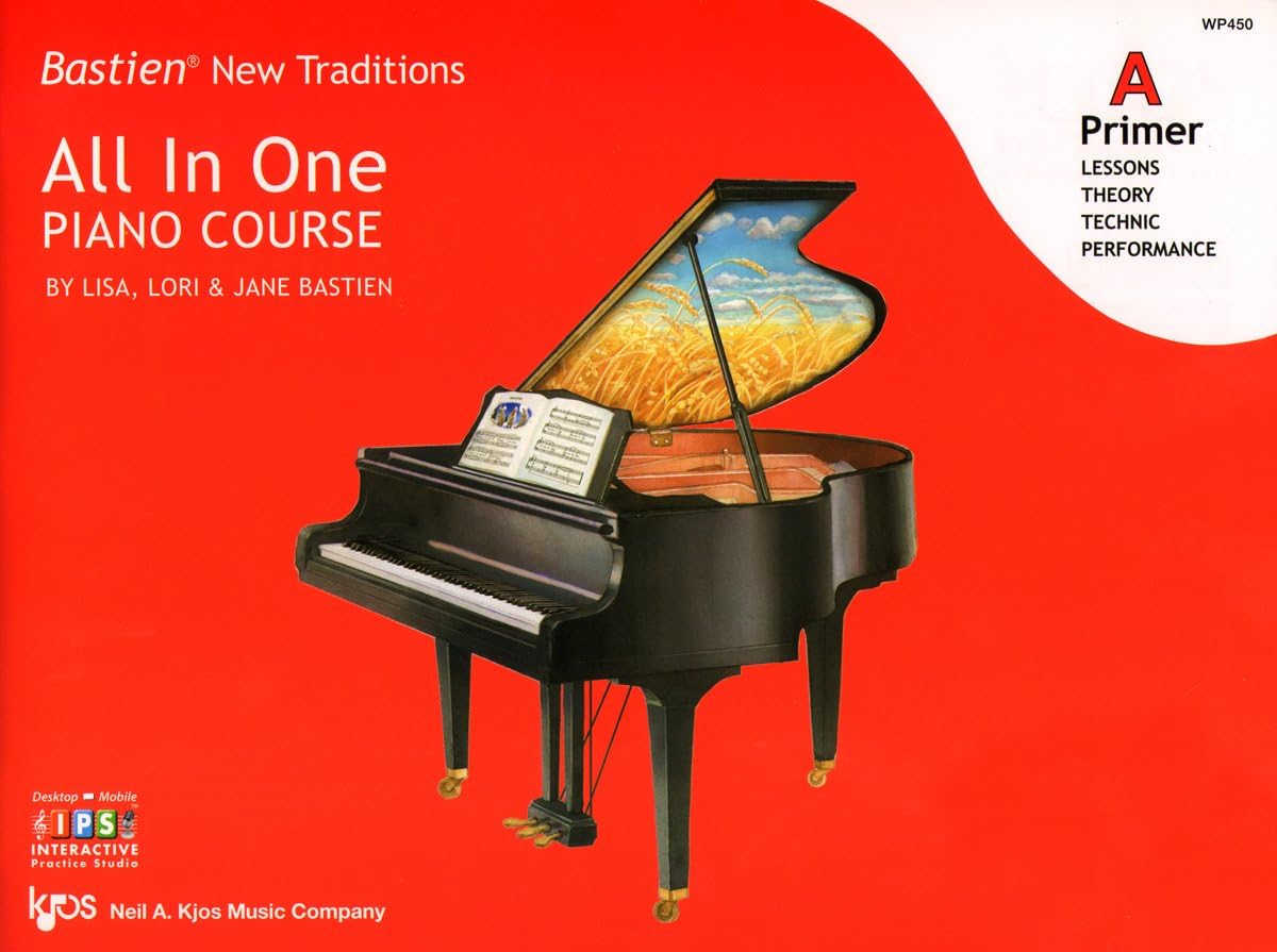 Bastien All in One Piano Course Primer A (Bastien New Traditions)
