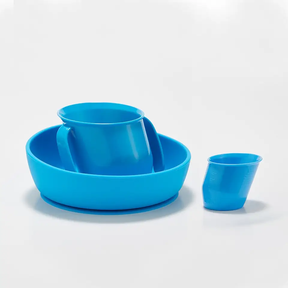 Doidy Cup and Bowl and Mini Cup Set (Blue)