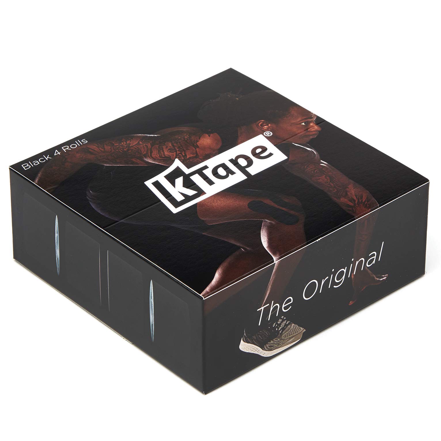 K-Tape® Schwarz Box of 4 (4 Rollen, à 5cm x 5m)