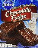 Pillsbury Chocolate Fudge Brownie Mix 18.4 Oz (Pack of 6)