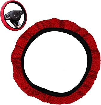 Car Steering Wheel Cover Non-Slip Car Steering Wheel Cover Breathable Sporty Auto Accessories