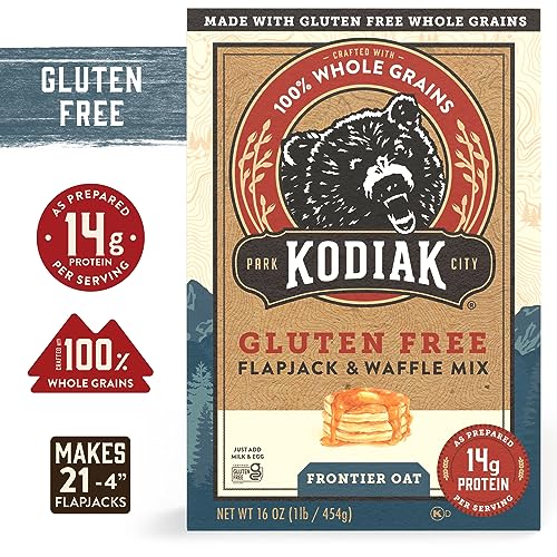 Kodiak Cakes Frontier Oat Gluten Free Protein Pancake And Waffle Mix, 16Oz (Pack Of 6) #TOP5