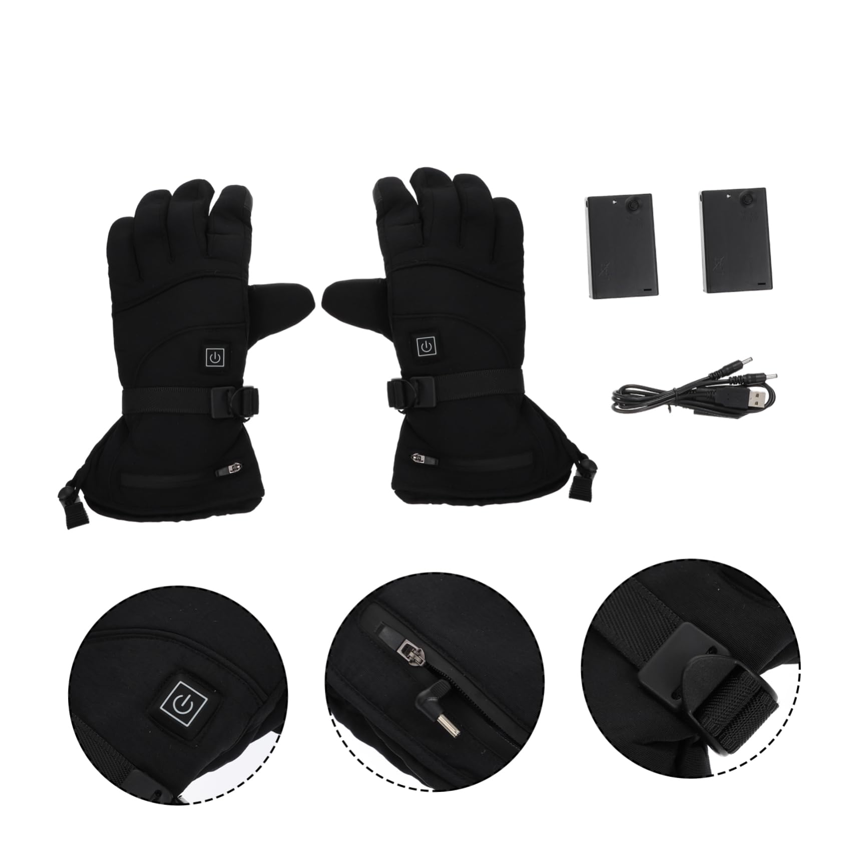 Guanti Neve Impermeabili Guanti Da Sci Termici Per Touch Screen Impermeabili, Guanti Da Snowboard Per Uomini E Donne (L Guanti Snowboard Con Schermo Tattile