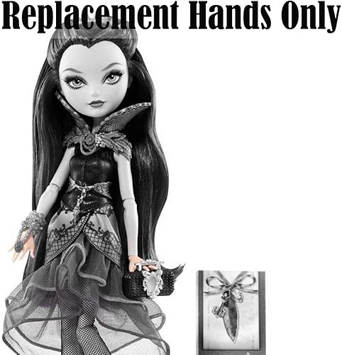 Miniatura 5 de Piezas de repuesto para muñeca Raven Queen - Ever After High Raven Queen Doll BBD42 - Manos de repuesto
