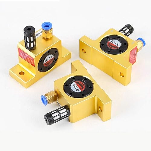 Miniatura 2 de Vibrador neumático de la turbina de aire GT8 G 1/8" serie de oro de los vibradores neumáticos industriales GT-8 de la turbina