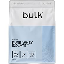 Bulk Pure Whey Isolate, Vanilla, 450g