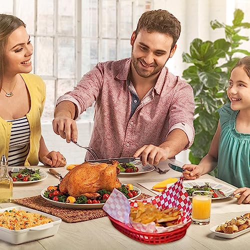 100 fogli 30 x 30 cm di carta rossa quadrata