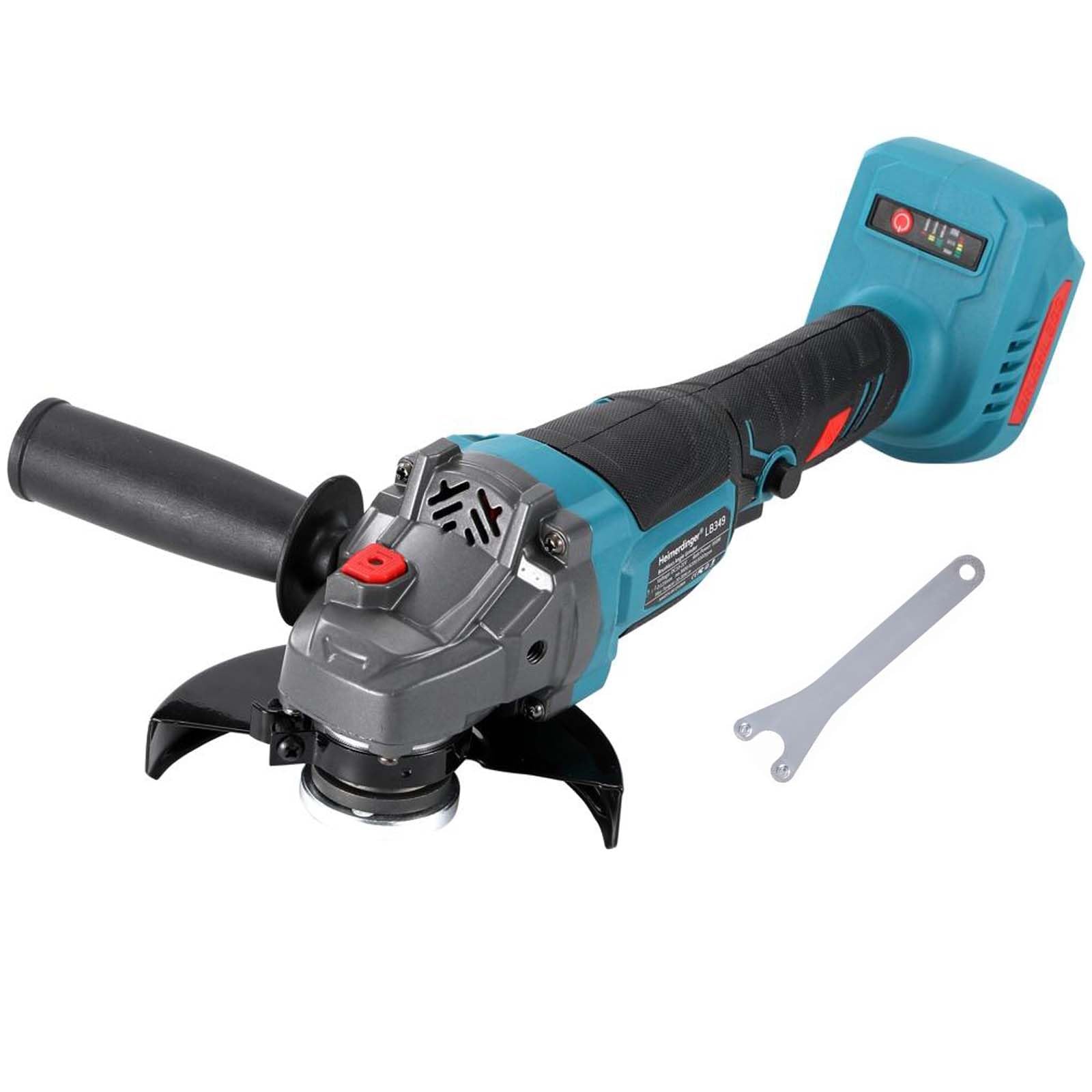 Amoladora angular sin escobillas para batería Makita 18V radial 4-1/2 pulgadas metal y azulejo