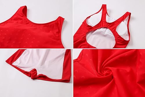 Miniatura 4 de Traje de baño para niñas, traje de baño de una pieza, trajes de baño para 6-14