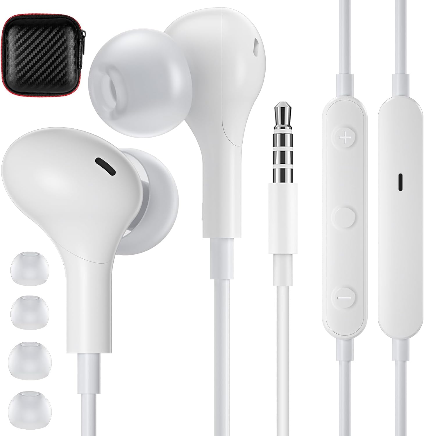 APETOO проводные наушники-вкладышники для ноутбука/PC, шумоизоляция небольшие наушники 3,5 мм разъем для наушников микрофон для iPhone/SAMSUNG/Android/Game Console/KID/School