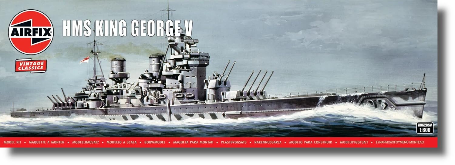 Amazon | エアフィックス 1/600 ヴィンテージ イギリス HMS キング