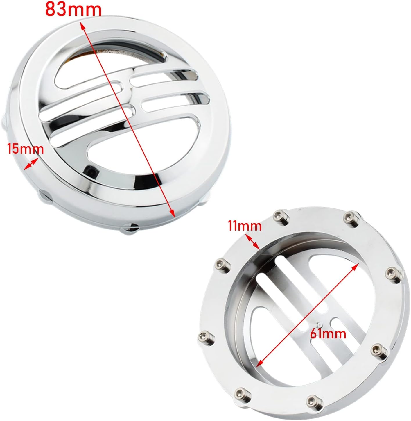 Chrome Horn Cover for Bonneville T100 T120 Bobber