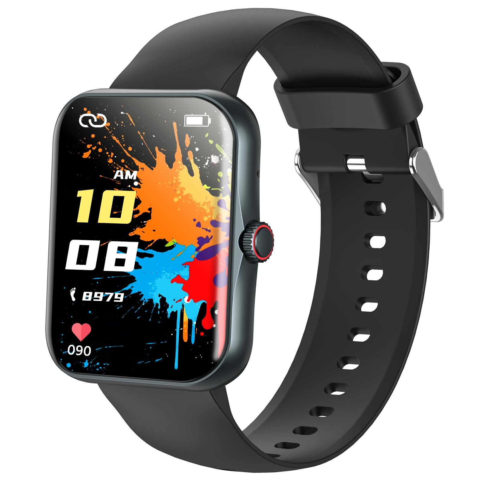 Montre Connectée Enfant ModaWin - Écran 1.83", 100+ Sports, Podomètre, Moniteur De Sommeil, Étanche IP68 (6-16 Ans)