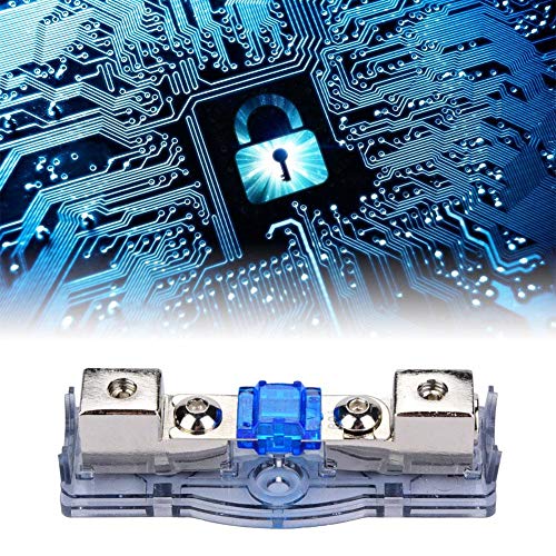 Audio Fuse Holder, Breaker Fuse Holder, Transparent Power Amplifier Practical 60A Repairing Car Circuit Car Audio For Protecting Car Electric Circuit #TOP5