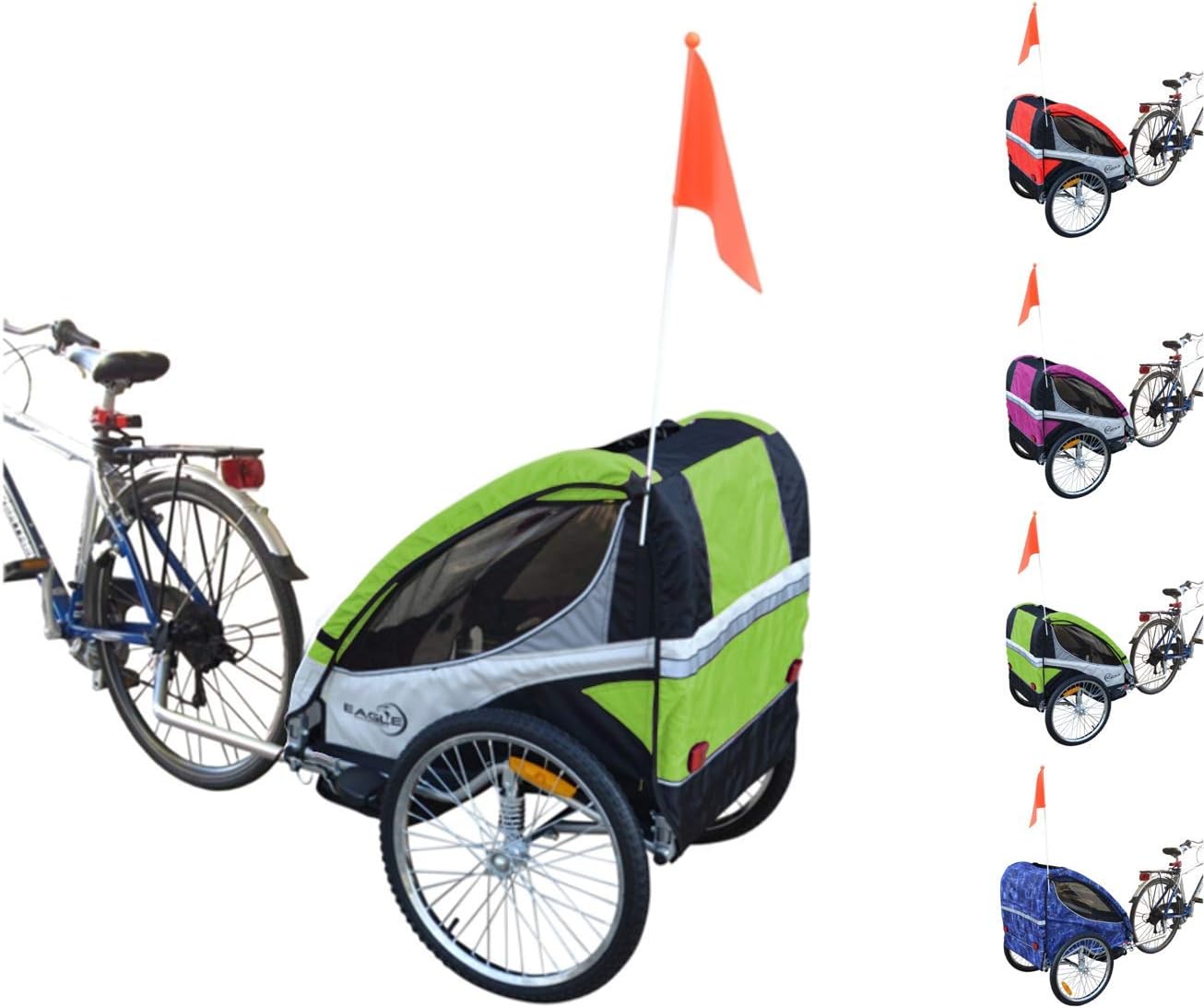 rimorchio per bici per bambini burley