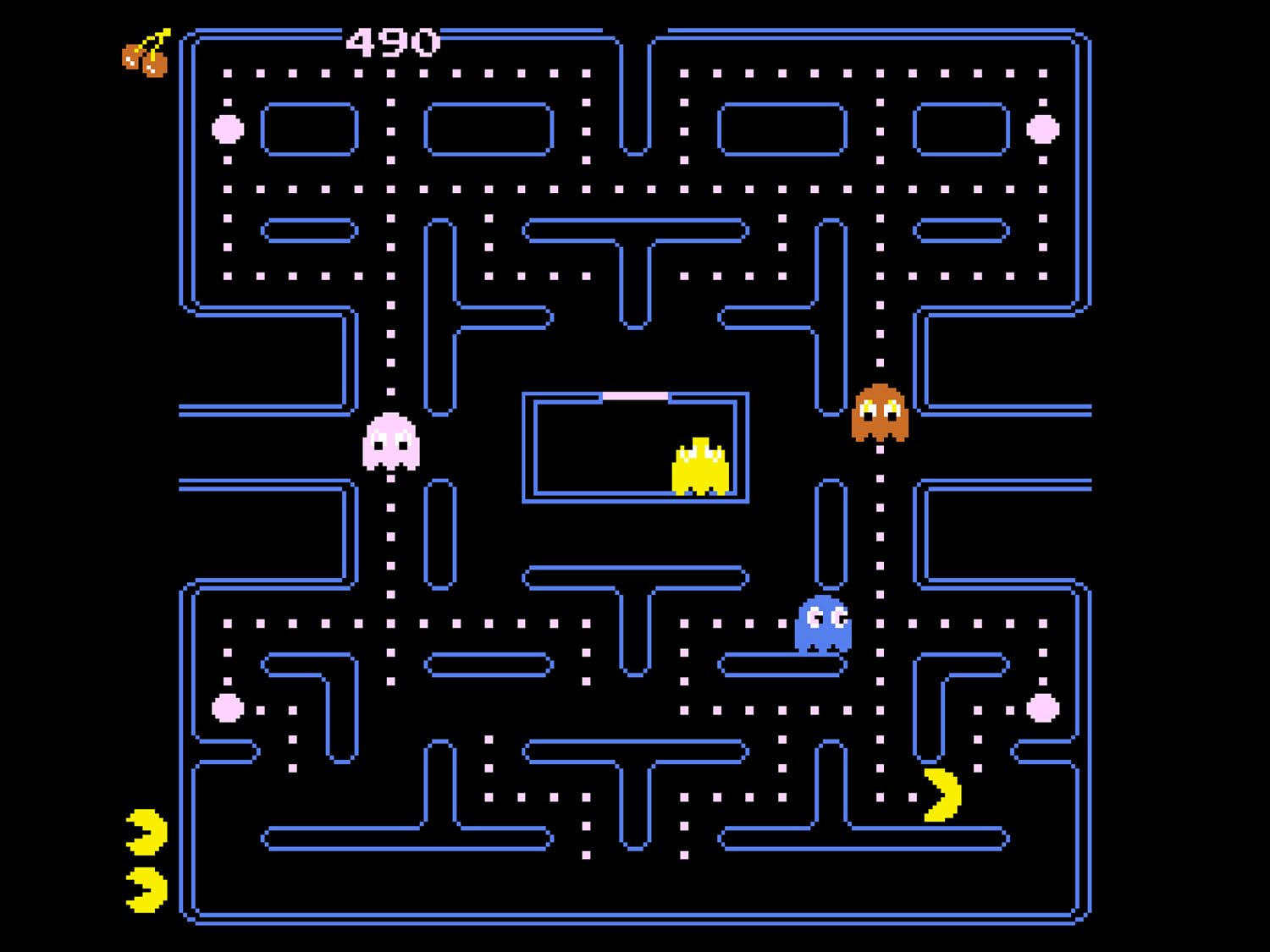 Podwójna funkcja PAC-MAN (kompatybilna z systemami gier wideo Atari 2600+, Atari 7800+ i Atari 7800)