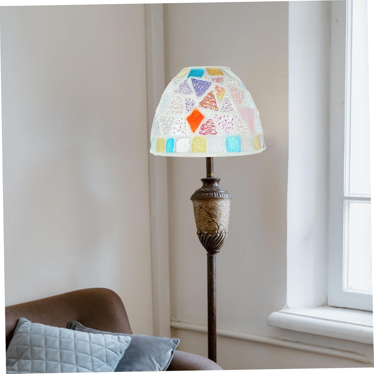 Glass Lampshade Replacement for Ceiling Light Pendant Light Shade Lampshades