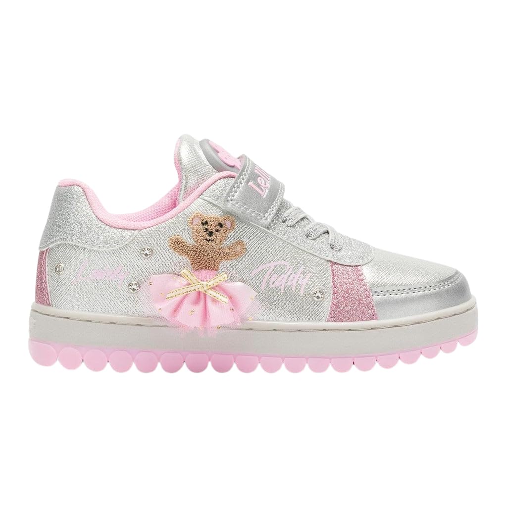 Lelli Kelly Scarpa Mille Stelle Dance Orsetto tutù Intercambiabile LKAA5210 con Jingle e luci (Sistema Taglie Calzature EU, Bambino Piccolo (2-5 Anni), Numero, Media, 24)