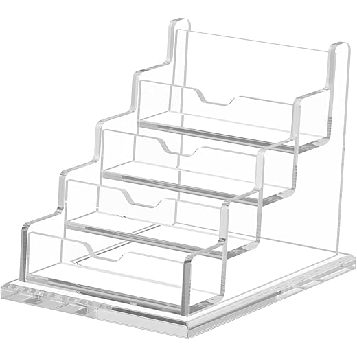 Acrylic Business Card Holder 4 Tier