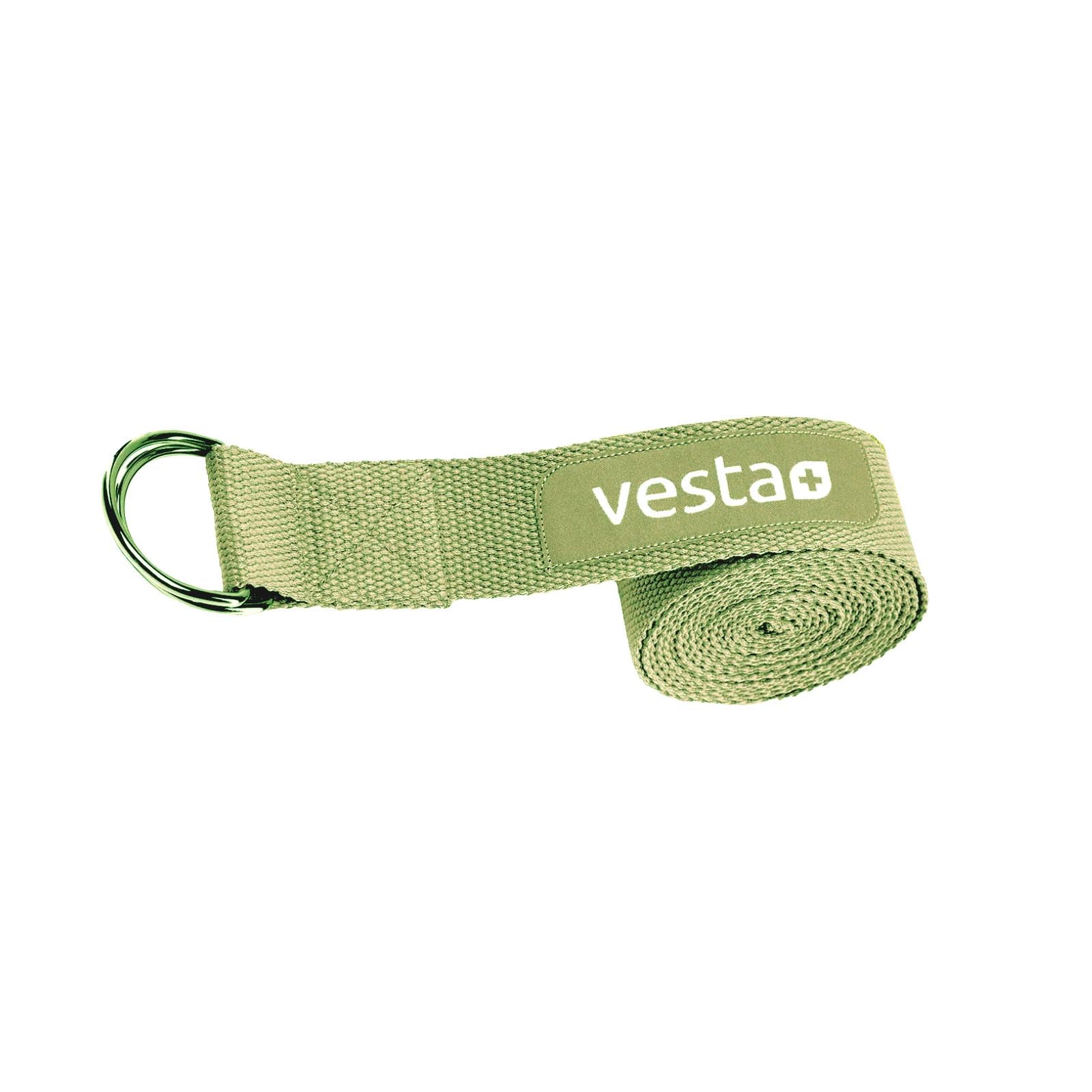 Yogagurt 100% Baumwolle 2,5 m Metall Verschluss Yoga Gurt Gürtel 250 x 3,8 cm Strap Yogaband Yogaschlaufe