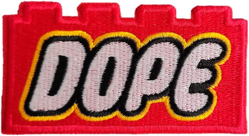 Dope Patch Hook&Loop - Fully Embroidered Cool Patch by PatchClub