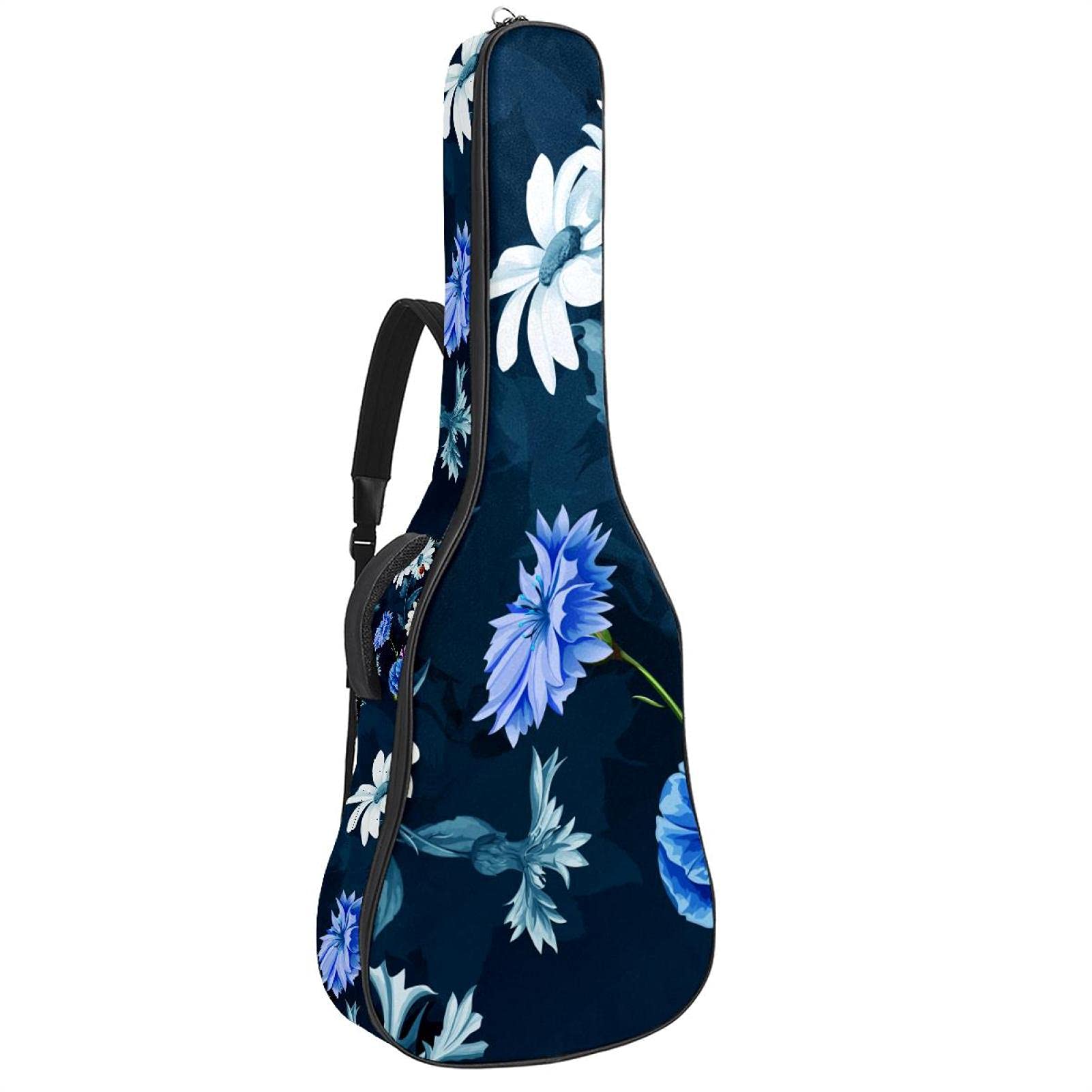 Housse de guitare basse classique folk moins de 106 cm avec sangle ajustable - 8