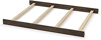 Vista 34 de Kit de conversión de tamaño completo, rieles de cama para cunas convertibles Evolur para bebé, riel de madera maciza, riel de cama para niños