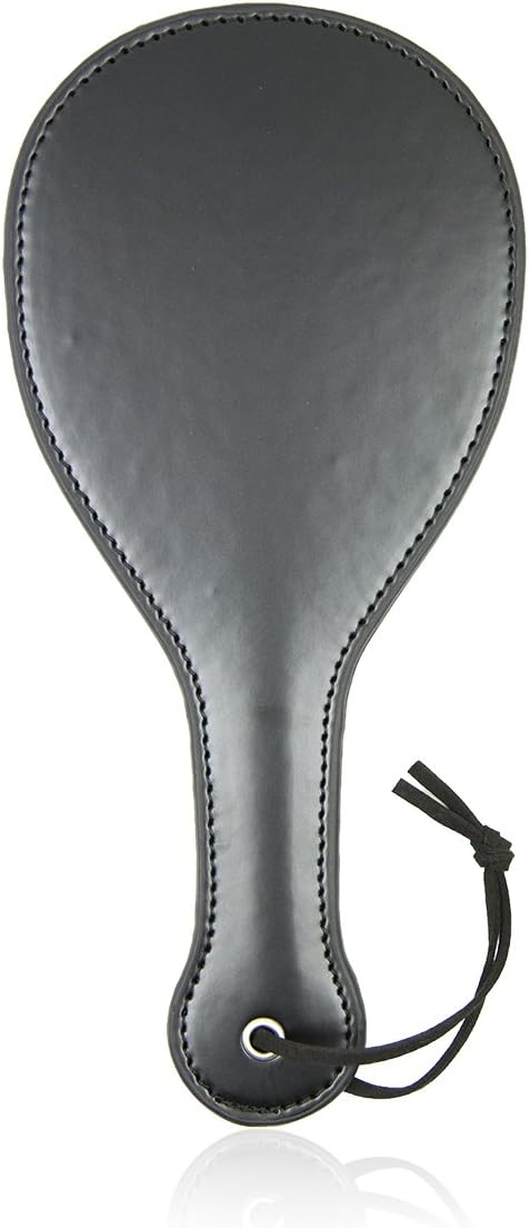 26.8CM Round Quality PU Handemade Paddle Spanking Toys for Team Sports,Travel