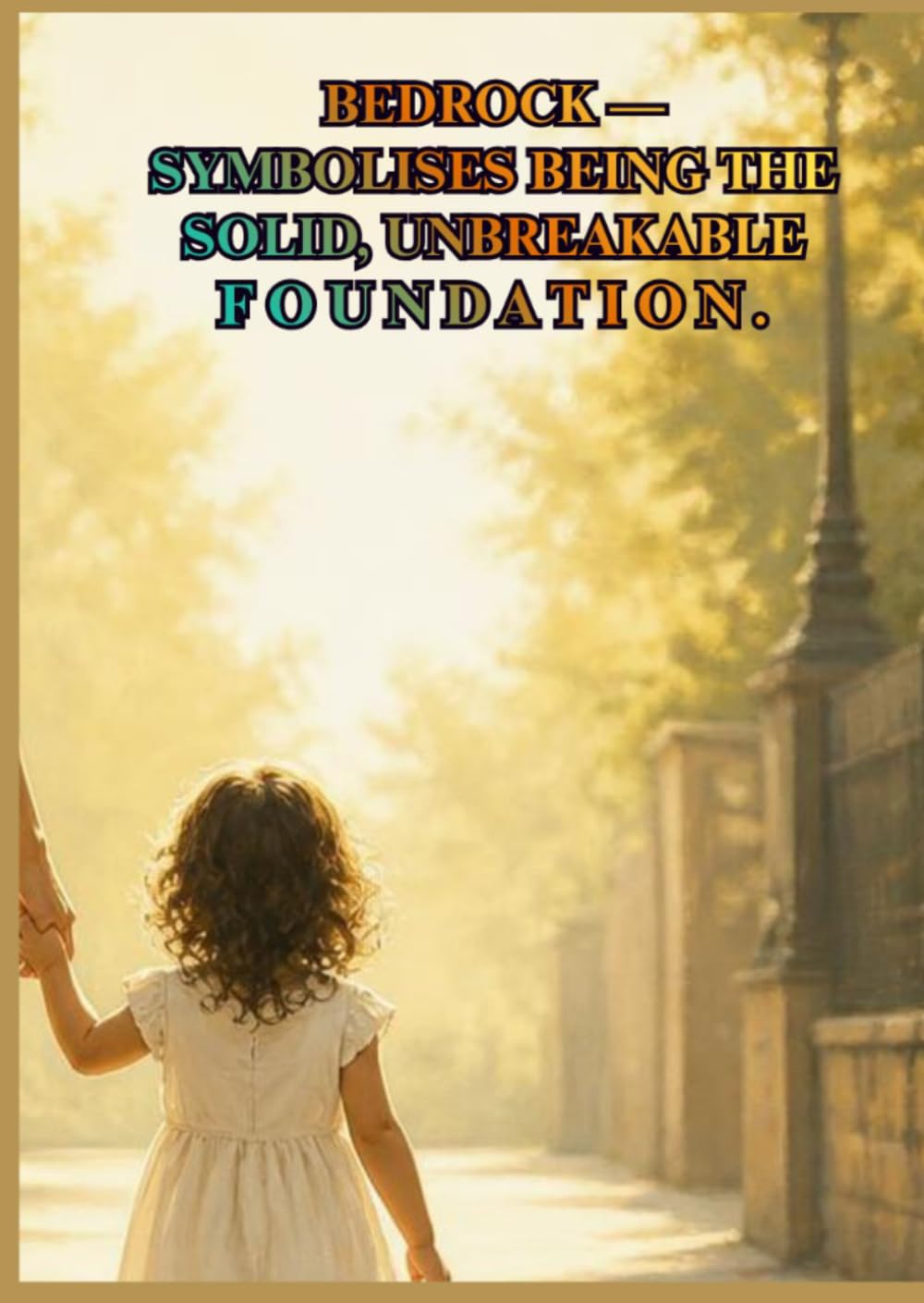 Bedrock — Symbolises Being the Solid, Unbreakable Foundation: Motivation, Strength, and Inspiration for Single Mothers to Overcome Challenges, Build Confidence, and Thrive
