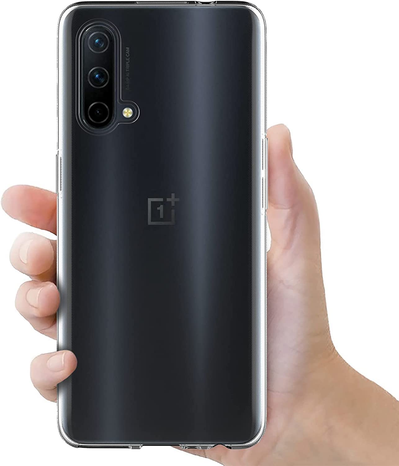 Lustree Back Cover For OnePlus Nord CE 5 Silicon Transparent Case - Lustree - View #4